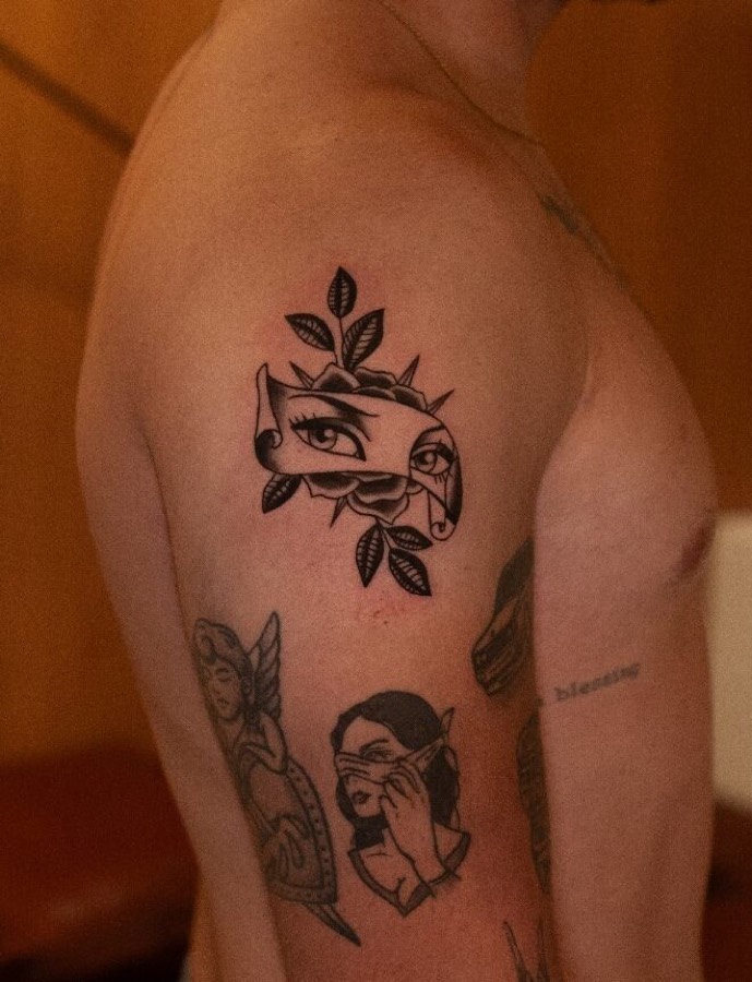 Tatuagem Old School clássico em old school, feita por Leonardo Fonseca em São Luís – MA